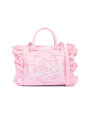 Colette Volant pink canvas bag SAINT BARTH KIDS | COL002700411L